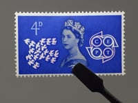 1961 4 d Elizabeth II Stamp United Kingdom Europa (C.E.P.T.)