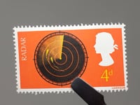 1967 4 d Elizabeth II Stamp United Kingdom Radar Screen Discoveries