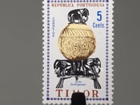 Timor Stamp 1961 5 centavo Timorese Art