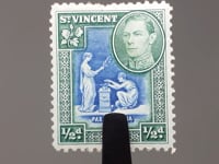 1938 ½ d Saint Vincent et les Grenadines Cachet Sceau de la colonie
