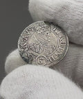 1577-1595 3 Kreuzer Tyrol Austria Coin Ferdinand II Silver