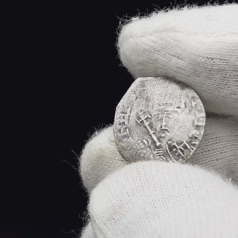 1158-1163 1 Penny Henry II Tealby Coinage England Coin Silver Winchester Mint