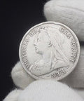 1899 Half Crown Victoria Coin UK Silver