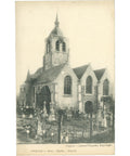 Proven, Belgium – Church of Proven – Postcard Early 20th Century