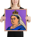 Queen Victoria Framed poster