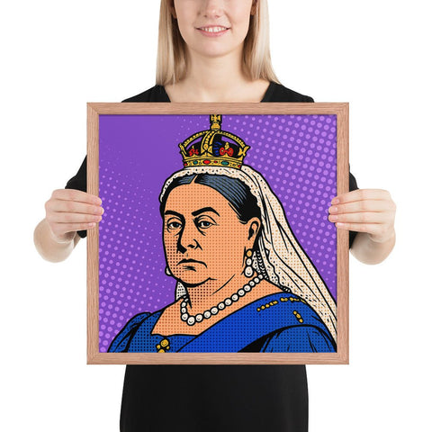 Queen Victoria Framed poster