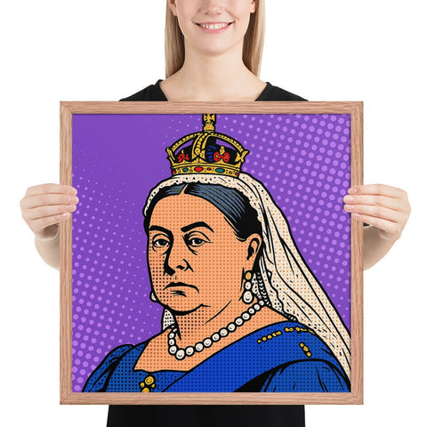 Queen Victoria Framed poster