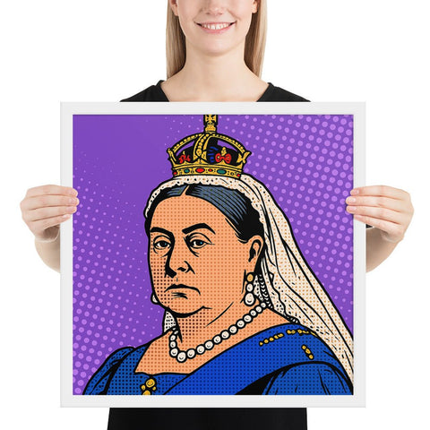 Queen Victoria Framed poster