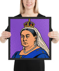 Queen Victoria Framed poster
