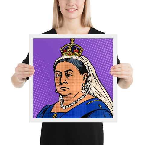 Queen Victoria Framed poster