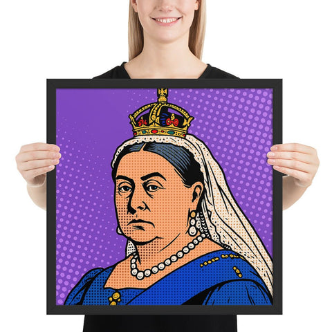 Queen Victoria Framed poster