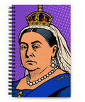 Queen Victoria Spiral notebook