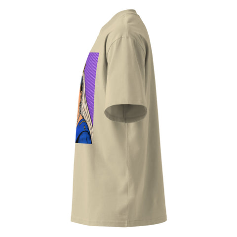 Queen Victoria t-shirt Unisex organic oversized high neck