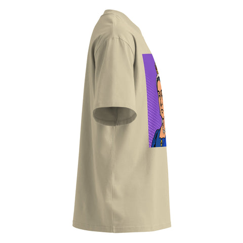 Queen Victoria t-shirt Unisex organic oversized high neck