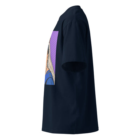 Queen Victoria t-shirt Unisex organic oversized high neck