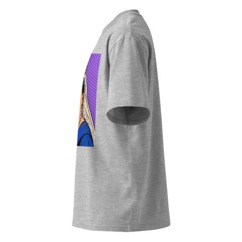 Queen Victoria t-shirt Unisex organic oversized high neck