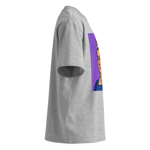 Queen Victoria t-shirt Unisex organic oversized high neck