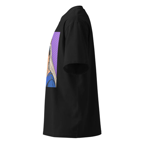 Queen Victoria t-shirt Unisex organic oversized high neck