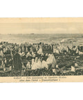 Rabat, Morocco Postcard – Fête musulmane au cimetière El - Alou, Early 20th Century