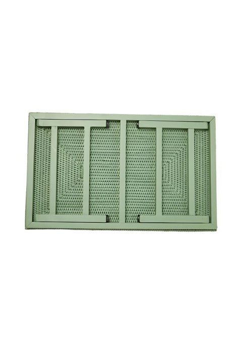 Rattan Breakfast Tray - Green