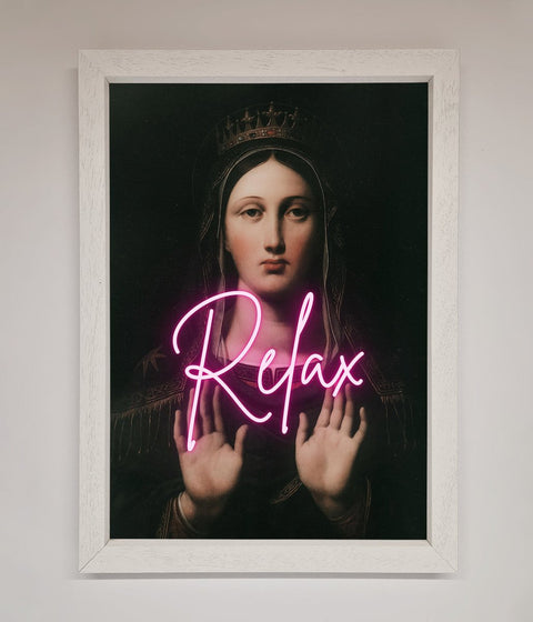 Relax Mate Framed Wall Art