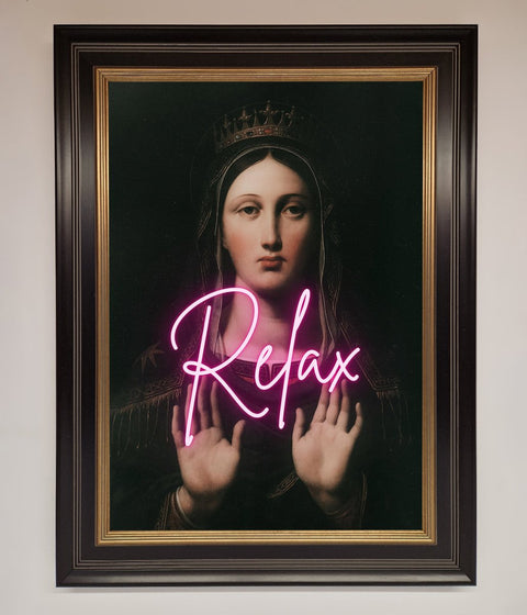Relax Mate Framed Wall Art