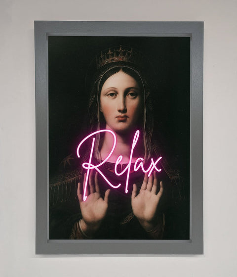 Relax Mate Framed Wall Art
