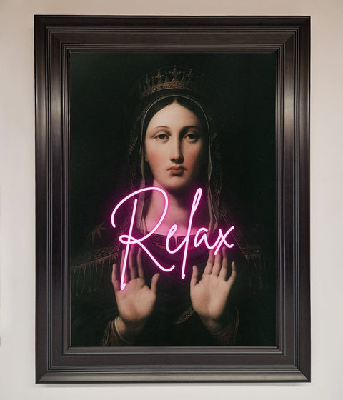 Relax Mate Framed Wall Art