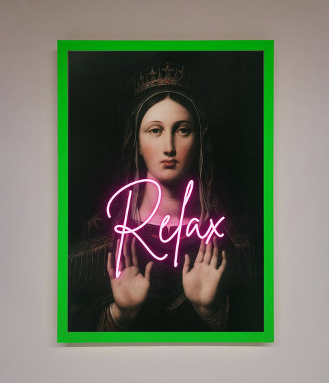 Relax Mate Framed Wall Art