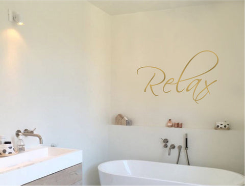 Entspannungs-Wandtattoo – Beruhigende Dekoration für Badezimmer und Spas