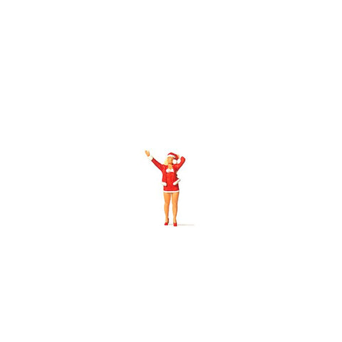 Christmas Girl - Terrarium Figure - 29026