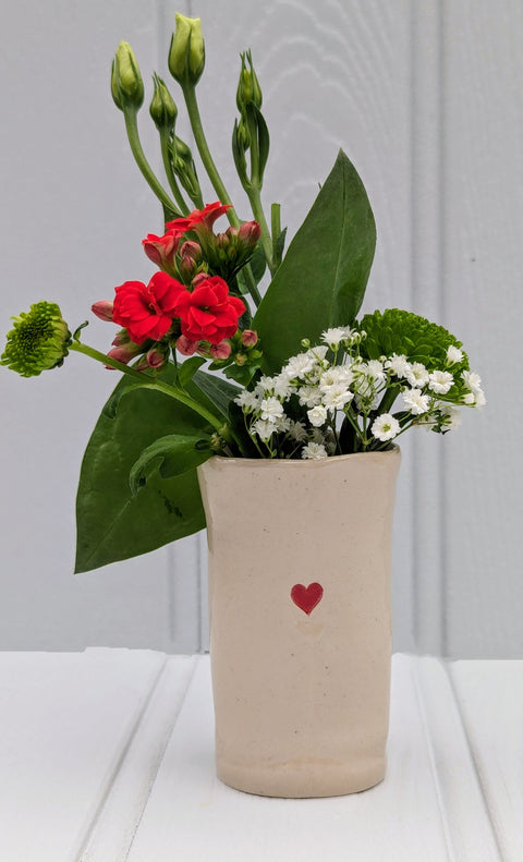 Hearts & Stars Sweetpea Vase