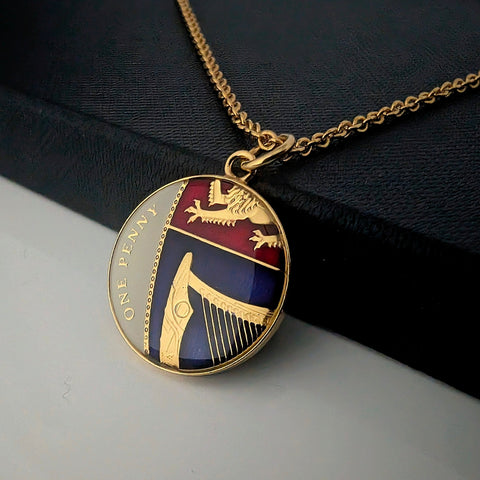 One Penny (2008-2017) - Enamelled Coin Necklace