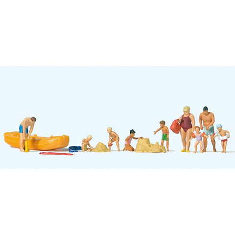 Leisure Time at the Beach (9) Terrarium Figures 10692