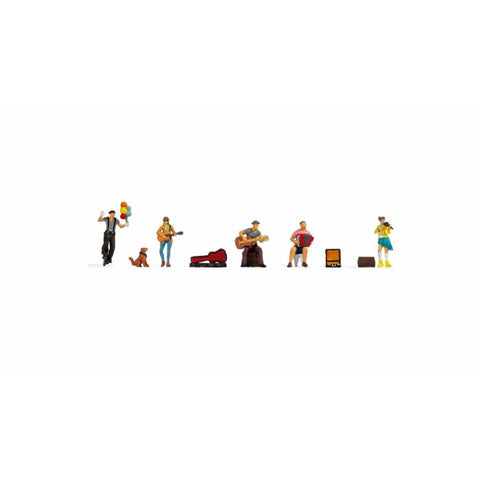 Street Performers Terrarium Figures Set 15597