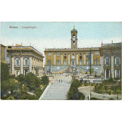 Rome, Italy – Campidoglio – Postcard Early 20th Century