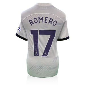 Weekly Auction: Cristian Romero Signed Tottenham Hotspur Shirt