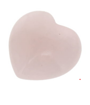 Rose Quartz Puff Heart