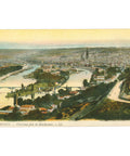 Rouen, France – Panorama from Bon - Secours – Postcard Early 20th Century