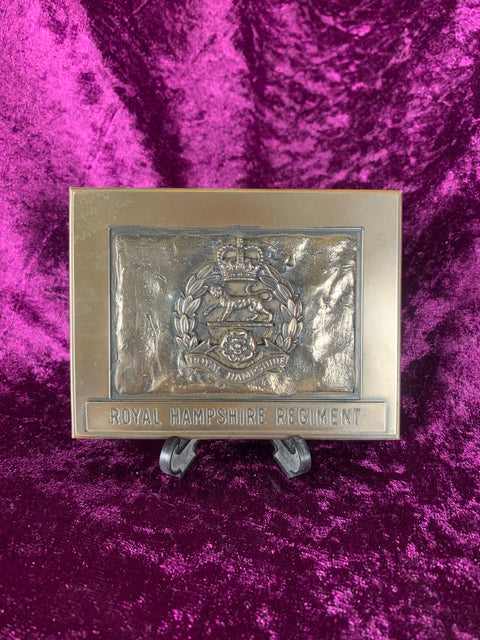 Regimental Plaques.