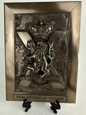 Royal Regiment of Scotland Plaque