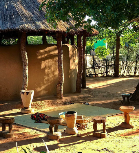 Afrikanischer Getreidestampfer