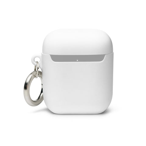 Cat Skull TPU case for AirPods 1st and 2nd generation in White, plain back – view 4
