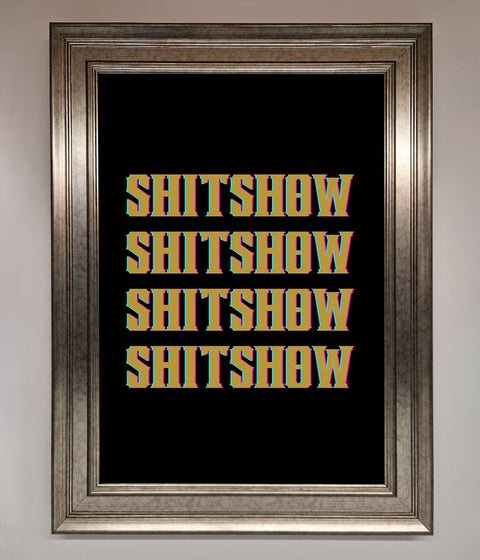 Rude quote Framed Print