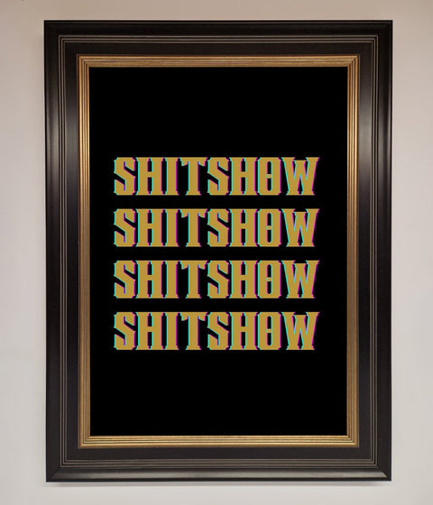 Rude quote Framed Print