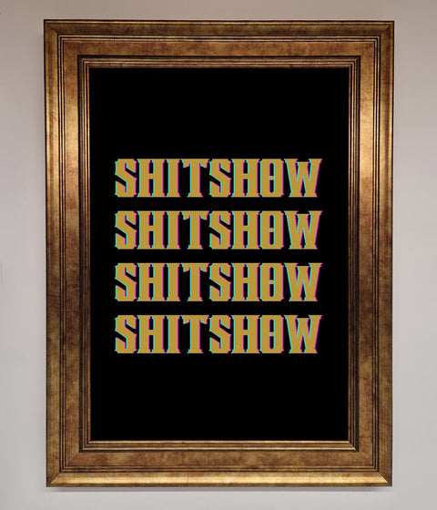Rude quote Framed Print