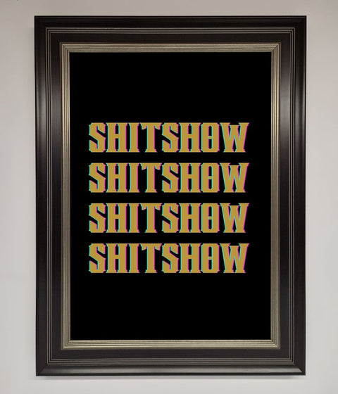 Rude quote Framed Print