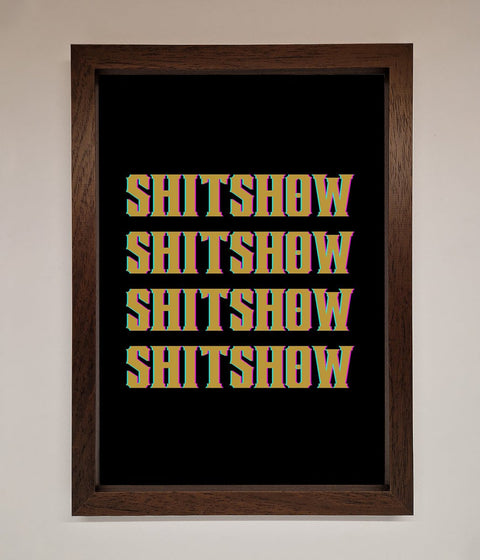 Rude quote Framed Print