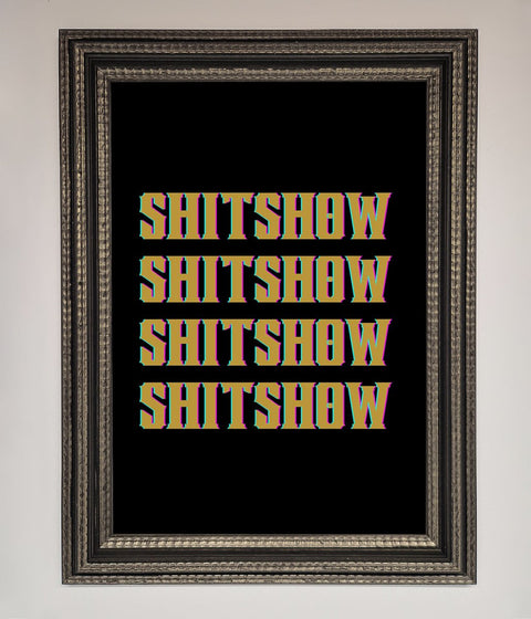 Rude quote Framed Print