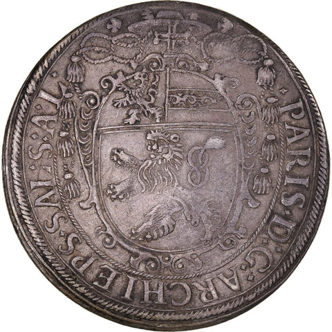 1623 Thaler Bishopric of Salzburg Coin Paris von Lodron Silver Salzburg